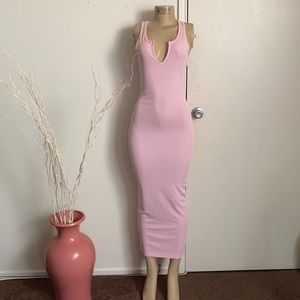 Maxi dress with great stretch & spandex